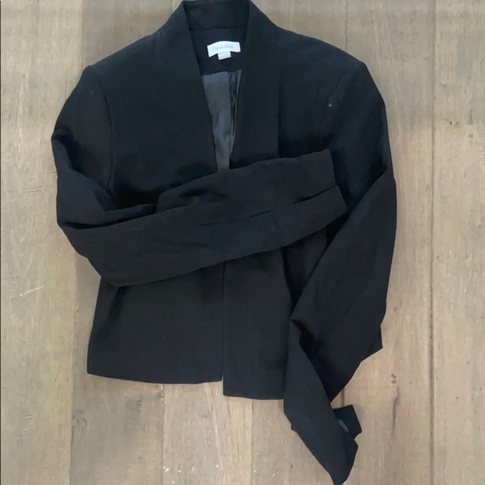 Cropped blazer